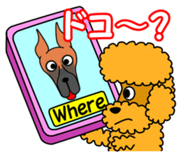 JIN-JIN Poodle Life (3rd) sticker #9471592