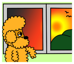 JIN-JIN Poodle Life (3rd) sticker #9471596