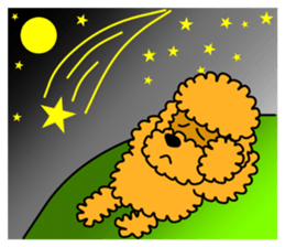 JIN-JIN Poodle Life (3rd) sticker #9471597