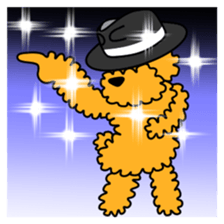 JIN-JIN Poodle Life (3rd) sticker #9471607