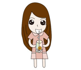 Nurse 's ups and downs sticker #9471653