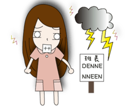 Nurse 's ups and downs sticker #9471654