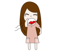 Nurse 's ups and downs sticker #9471674