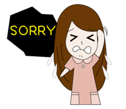 Nurse 's ups and downs sticker #9471677