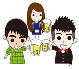 Nurse 's ups and downs sticker #9471686