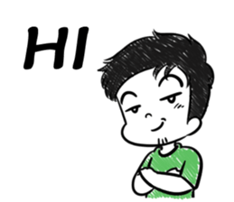 mr.paper (Eng ver.) sticker #9471728