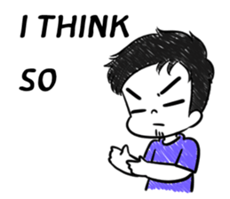 mr.paper (Eng ver.) sticker #9471729