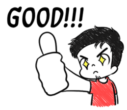 mr.paper (Eng ver.) sticker #9471730