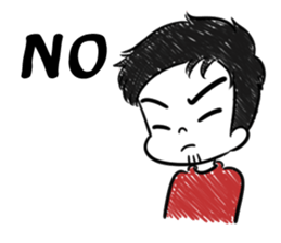 mr.paper (Eng ver.) sticker #9471734