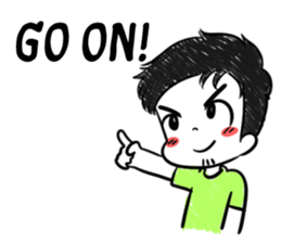 mr.paper (Eng ver.) sticker #9471735