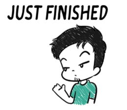 mr.paper (Eng ver.) sticker #9471738