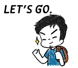 mr.paper (Eng ver.) sticker #9471739