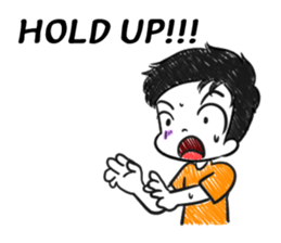 mr.paper (Eng ver.) sticker #9471750