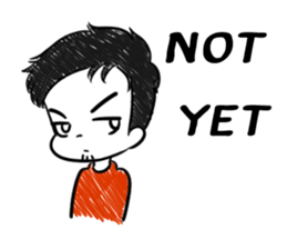 mr.paper (Eng ver.) sticker #9471754