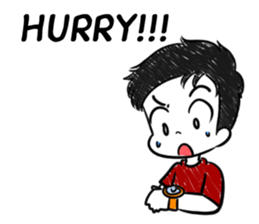 mr.paper (Eng ver.) sticker #9471755