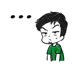 mr.paper (Eng ver.) sticker #9471757