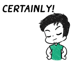 mr.paper (Eng ver.) sticker #9471762