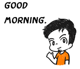 mr.paper (Eng ver.) sticker #9471765