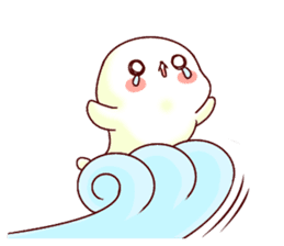 Fluffy seal! 2 sticker #9471947