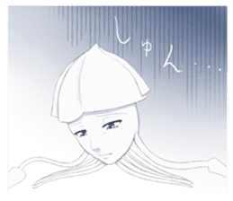 He is "IKEMEN" and a squid. sticker #9472302