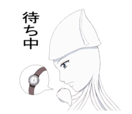 He is "IKEMEN" and a squid. sticker #9472314