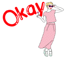 Fashionista Lady-vol.2 sticker #9472529