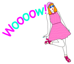 Fashionista Lady-vol.2 sticker #9472537