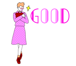 Fashionista Lady-vol.2 sticker #9472539