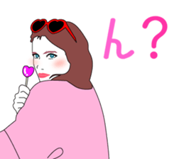 Fashionista Lady-vol.2 sticker #9472556