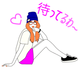 Fashionista Lady-vol.2 sticker #9472561
