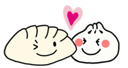 yummy yummy Dim Sum set sticker #9472876