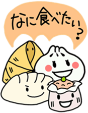 yummy yummy Dim Sum set sticker #9472884