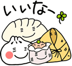 yummy yummy Dim Sum set sticker #9472886