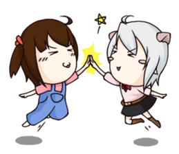 Meow hsiao-hua 2 - Attack on zheng-zheng sticker #9472955