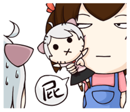 Meow hsiao-hua 2 - Attack on zheng-zheng sticker #9472958
