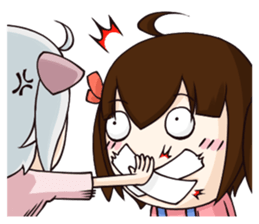 Meow hsiao-hua 2 - Attack on zheng-zheng sticker #9472962