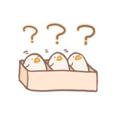 Mochi duck sticker #9473215