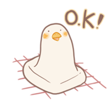 Mochi duck sticker #9473218