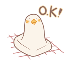 Mochi duck sticker #9473218