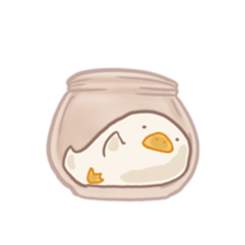Mochi duck sticker #9473231