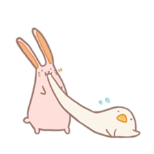 Mochi duck sticker #9473236