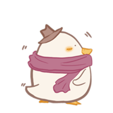 Mochi duck sticker #9473239