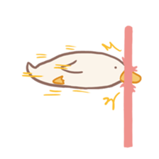 Mochi duck sticker #9473240