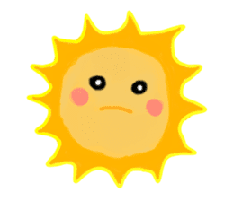 Funny Sun sticker #9474019