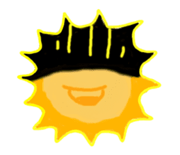 Funny Sun sticker #9474026