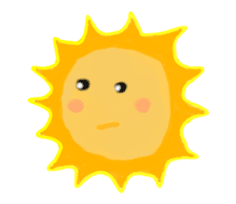 Funny Sun sticker #9474042