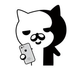 Annoying cat (3) sticker #9474082