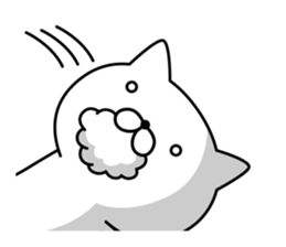 Annoying cat (3) sticker #9474087