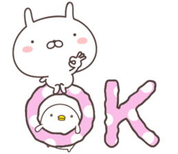 Pretty rabbit -kitakyusyu- sticker #9474210