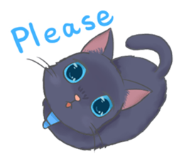 friendly cat&dog sticker #9474505